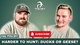 Harder to Hunt: Ducks or Geese?