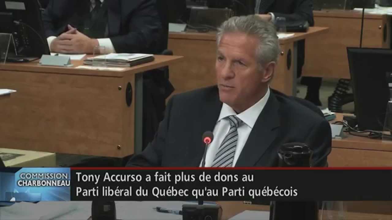 Tony Accurso dit avoir donné 250 000 $ à Jacques Duchesneau
