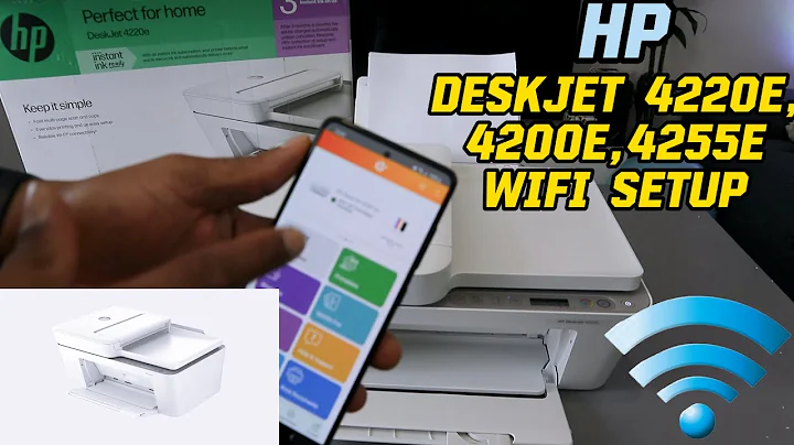 HP Deskjet 4220e,4255e Wi-Fi Setup| HP Deskjet 4200e, 4220e Wireless Setup!