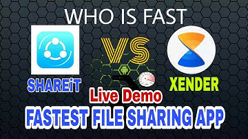 SHAREit VS Xender..Which One Is Faster And Best For You?(UNBELIEVABLE RESULTS🔥🔥).NEW 2017
