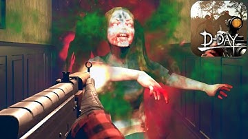 Zombie Hunter D-Day Part 1 - FIRST PLAY TUTORIAL Android Gameplay Walkthrough iOS NEW GAME 2020