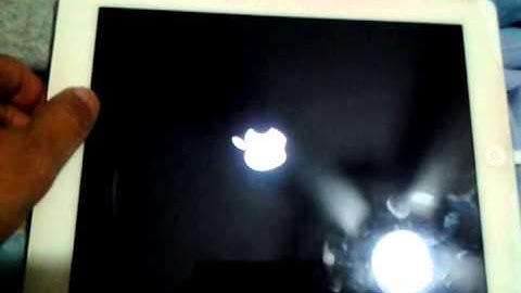 Ipad 4 reboots constantly