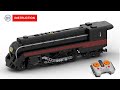 LEGO Train instruction - RC - Norfolk and Western J-Class 611 Steam - MOC