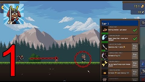 Tap Ninja - Gameplay Walkthrough Part 1 - Tier 1