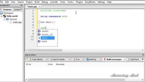 04   First C++ Hello World Program    CPP Programming Video Tutorials low