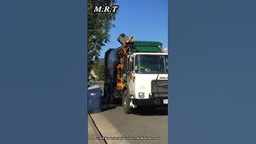 Brand New Waste Management Labrie Automizer #garbagetruck #recycle #refusetruck #garbage #car #truck