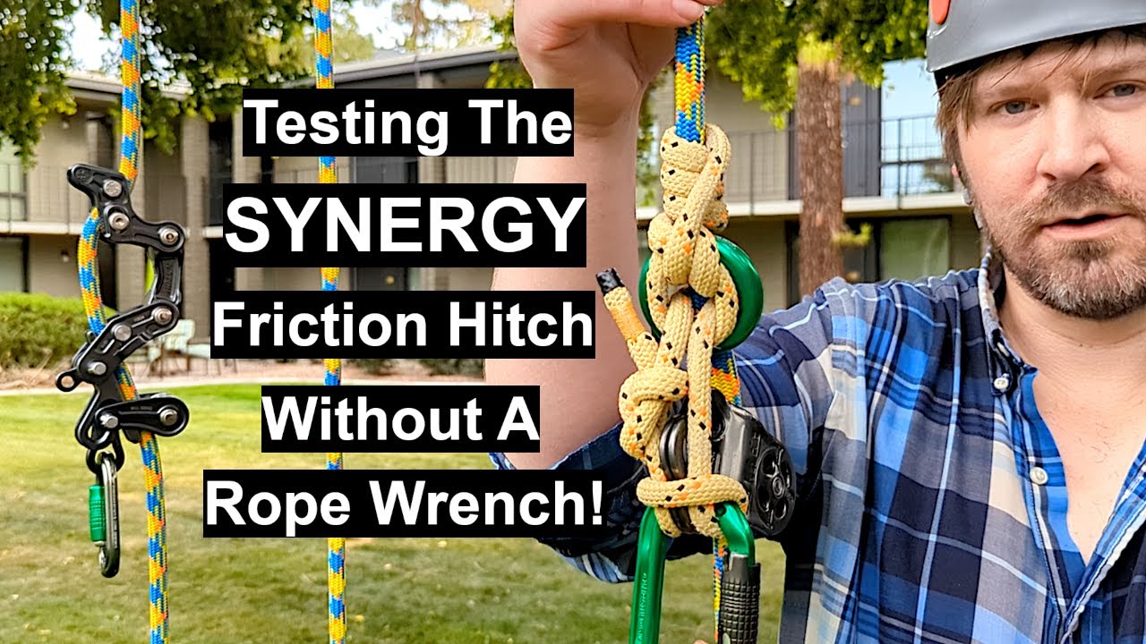 SYNERGY Friction Hitch: Testing It WITHOUT A Rope Wrench!