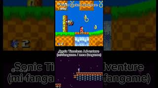 Sonic Timeless Adventure Android Pocket Code Fangame Vs Sonic Pocket Adventure