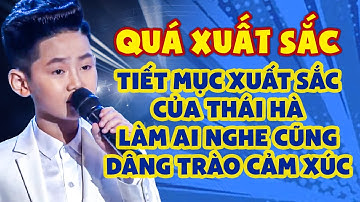 Tiết Mục XUẤT SẮC Của THÁI HÀ Làm Ai Nghe Cũng DÂNG TRÀO CẢM XÚC | THVL Bolero