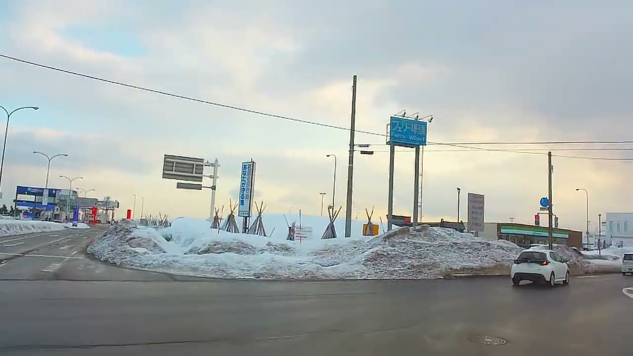 2026年2月16日青森市内道路状況