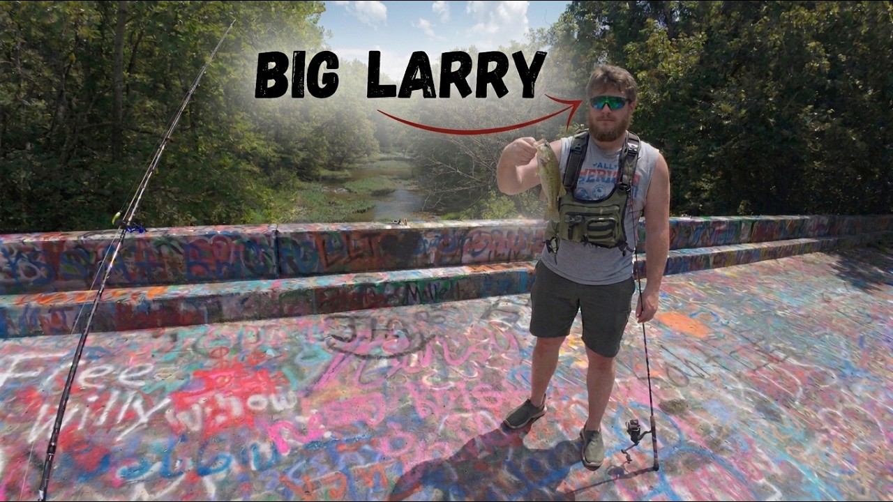 BFS creek fishing for smallmouth bass ft. Big Larry
