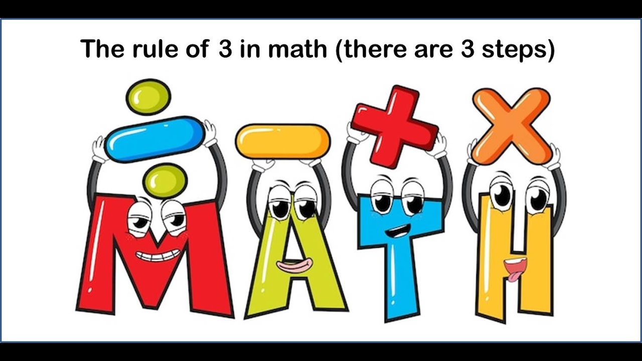 rule of 3 in math - YouTube