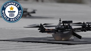 100 drones in flight - Guinness World Records