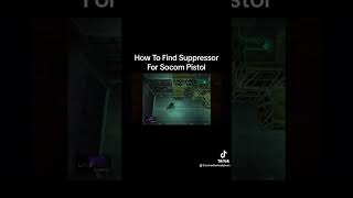 How To Find Suppressor For Socom Pistol #metalgearsolid #edsheeran #gaming #gamingvideos #bloxfruits