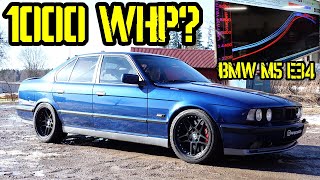 BLIR DET 1000 HK PÅ HJULEN? BMW M5 E34 