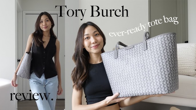 Tory Burch Perry Tote Review - Sizing, Wear & Tear - whatveewore