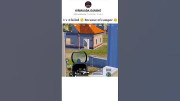 1v4 failed 🥲 #shorts #bgmi #pubgmobile #1v4