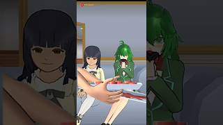 mio tukar tempat kembar makan #sakura #sakuraschoolsimulator #shorts