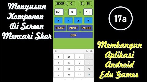 Materi 17A - Pelatihan Membuat Aplikasi Android Edu Games || E-Guru