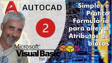 02# Propriedades de Blocos (Tag, Fonte, Rotação...)- VBA