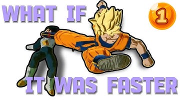 Goku (MID) Super Saiyan Meteor Smash 🦶☄️ | WHAT IF it was faster (BT3 vs SZ vs SZ-Faster)