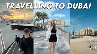 Travelling to Dubai 🇦🇪 Exploring JBR, visiting Palm Jumeirah &amp; apartment tour!