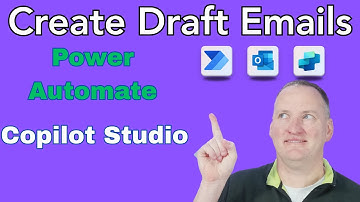 Email Save as Draft for Copilot Studio and Power Automate
