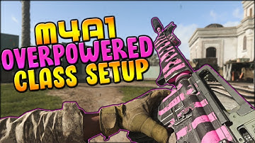 THE MOST "OVERPOWERED" "M4A1 CLASS SETUP" IN MODERN WARFARE got me a TACTICAL NUKE (Clutch Nuke)