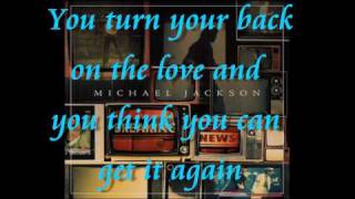 Michael Jackson -  Breaking News Lyrics (HD)