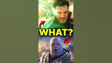 If Dr Strange Used Time Stone In Avengers Infinity War😲 #shorts