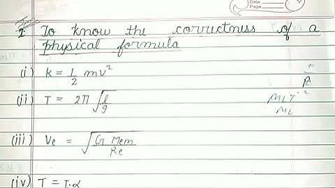 Units and Dimension| Physics for class 11th| by Navneet Gautam|