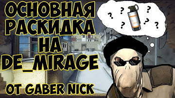 Раскидки на мираже CS:GO | Смоки которые должен знать каждый - 2020