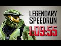 [WR] Halo: CE Done in 1:09:55 - Legendary Speedrun