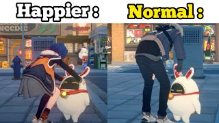 Wise Vs Belle Bangboo Petting Animation