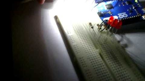 Medidor de luz: Control de LED con Arduino