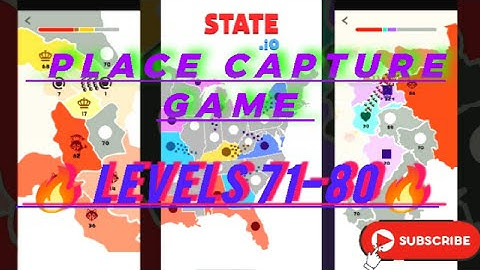 #place capture #fightinggame State.io     #gameplay Levels #71-#80 All levels #ios #android #mobile
