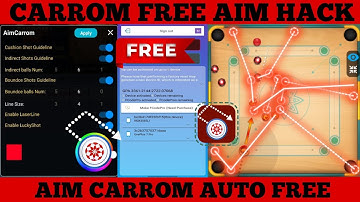 Carrom pool new aim hack ||CARROM POOL EV LOADER AUTO PLAY HACK FREE NEW UPDATE MOD APK #carrompool 
