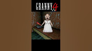 granny 4 में शायद ऐसा हो 😂 #shorts #lokegamer66