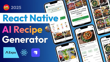 React Native Project | Build Full Stack React Native App with Expo, & Strapi | AI Recipe Generator