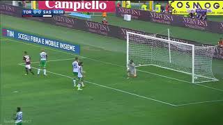 Andrea Belotti AMAZING BYCICLE KICK goal vs. Sassuolo (27\/08\/17) | HD