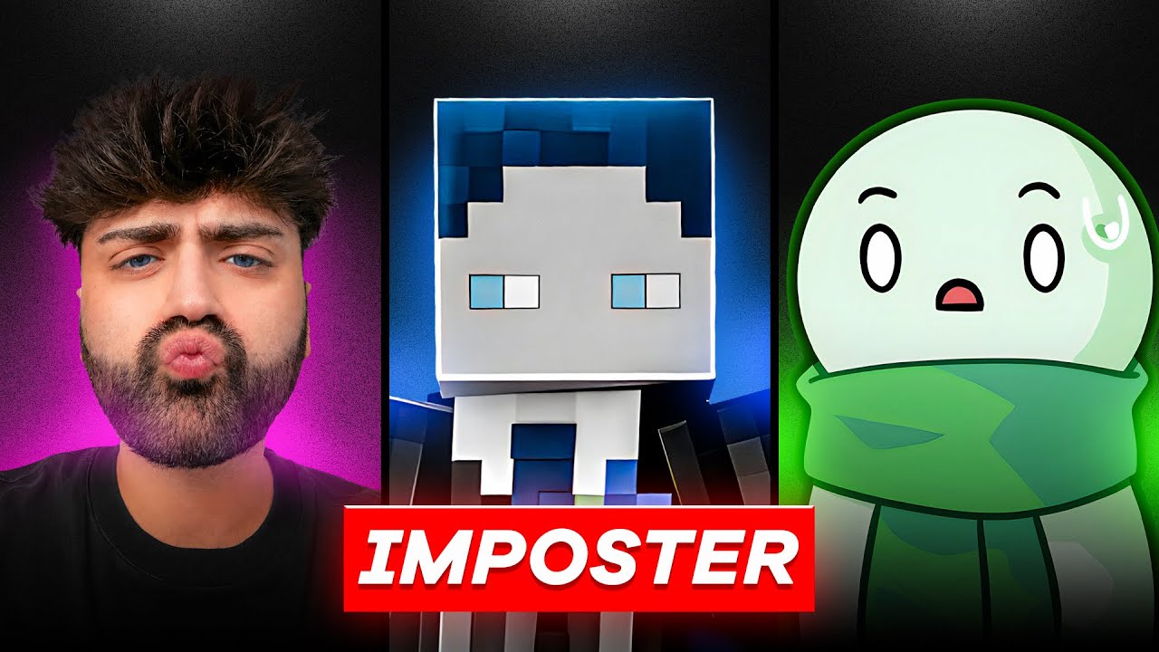 STREAMER vs IMPOSTER!🧐😂 mit BastiGHG, Holzkopf, Gambo & Dimeax