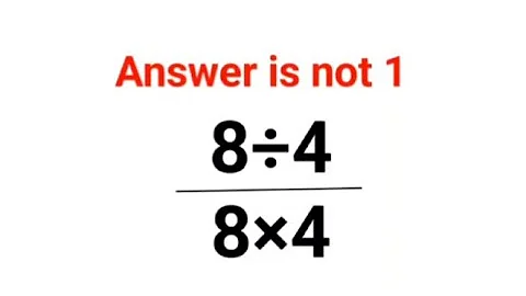 8÷4/8×4The answer is not 1. Many got it wrong!  Ukraine Math Test #math #percentages #ukraine