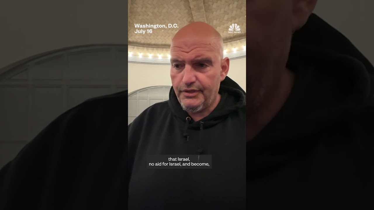 Sen. John Fetterman says he will leave the Democratic Party if it ‘officially’ becomes ‘anti-Israel’ Sen. John Fetterman says he will leave the Democratic Party if it ‘officially’ becomes ‘anti-Israel’