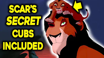 The COMPLETE LIST Of ALL The Cubs Scar Fathered In The Lion King...