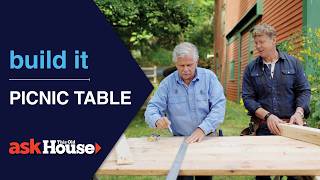 Picnic Table | Build It | Ask This Old House