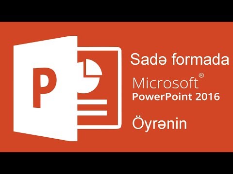 Video: PowerPoint-ə yerləşdirmək üçün ən yaxşı video formatı hansıdır?