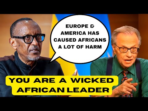 TOUGH JOURNALIST FROM THE WEST COULD NOT STOP INSULTING PRES. KAGAME WITH USELESS QUESTIONS.