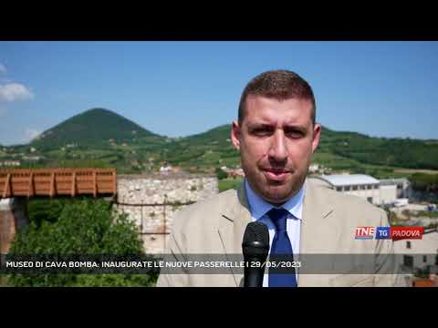 MUSEO DI CAVA BOMBA: INAUGURATE LE NUOVE PASSERELLE | 29/05/2023