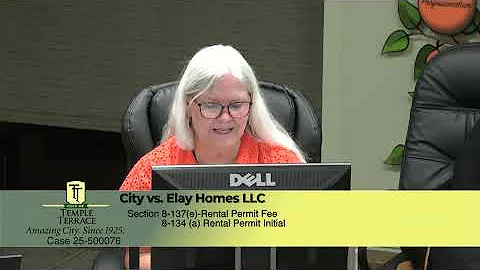 Municipal Code Board Meeting – December 10, 2025 | City of Temple Terrace