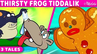 thirsty frog tiddalik gingerbread man 2 bedtime stories for kids in english fairy tales